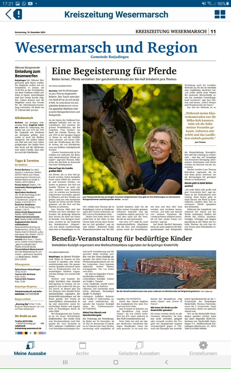 Eine Begeisterung für Pferde